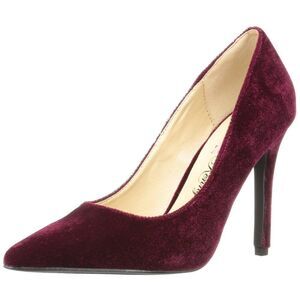 Women's Main Pump 9.5 Wine Velvet